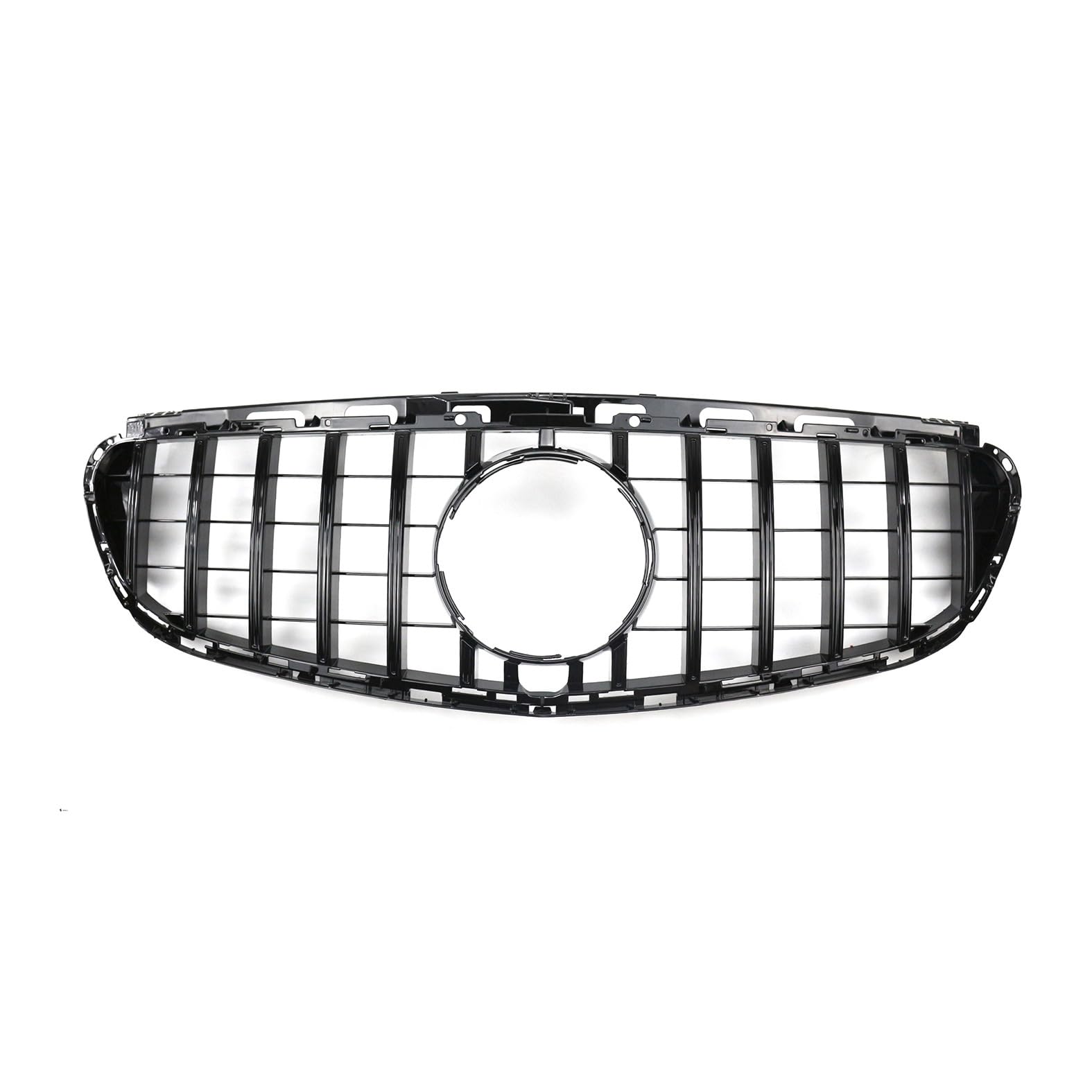 Kühlergrill Glanz Doppelsteg Grill Front Frontgrill Kompatibel für Mercedes E-Class W212 GT E260 E300 Sport Edition 2013-2015, Grill Kühlergrill Vorne Doppelsteg Nieren von PBtsh