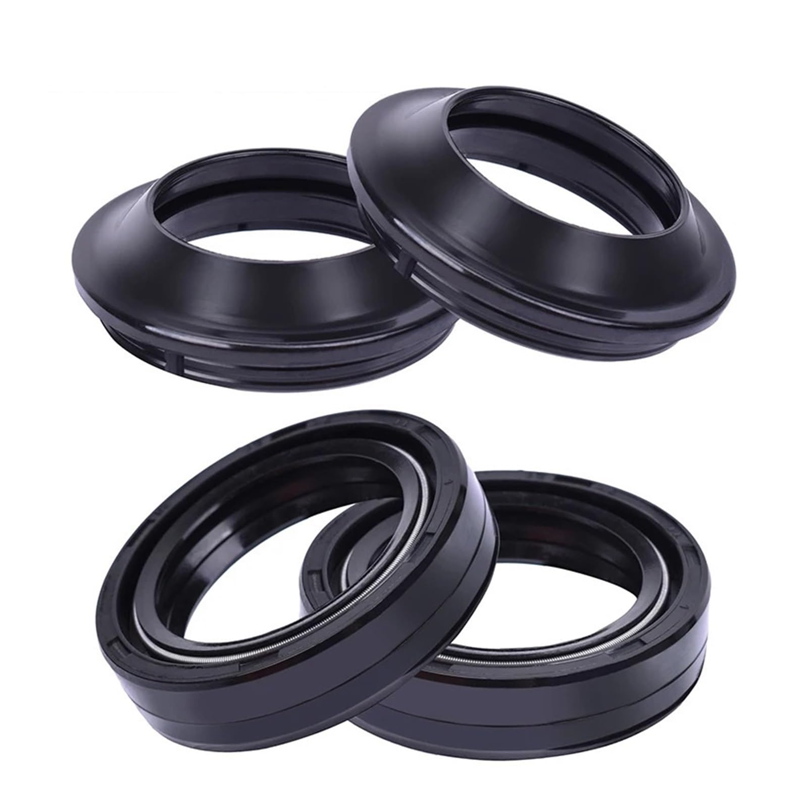 26X37X10,5 Motorrad Gabel Dämpfer Öl Dichtung Staub Dichtung for PW80 RD80 TTR90 NEO'S 100 RS100 YB(Oil seal dust seal) von PCXDOLNJ