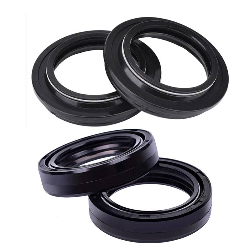 37x50x11 37X50 Motorrad Gabel Dämpfer Schock Staub Absorber Öl Dichtung for GS700 E GS700E GS700ES VS700 Intruder GS750L(2xOil seal 2xcover) von PCXDOLNJ