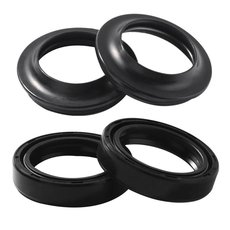 Motorrad-Vorderradgabel-Öldichtung und Staubschutz for April 660 FACTORY 2009 2010 660 STRADA 2005–2007 2008 2009 2010(2pcs seal 2pcs cover) von PCXDOLNJ