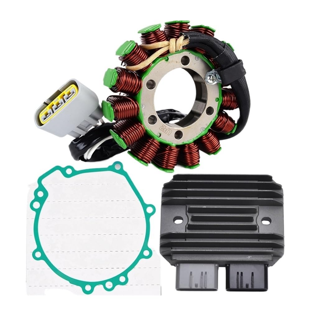 Motorrad Gleichrich Generator Stator Spule Spannungsregler Gleichrichter Mit Dichtung Für K&awasaki ZX1000 Für Ninja ZX10R ZX-10R 2008 2009 2010 von PDANBD