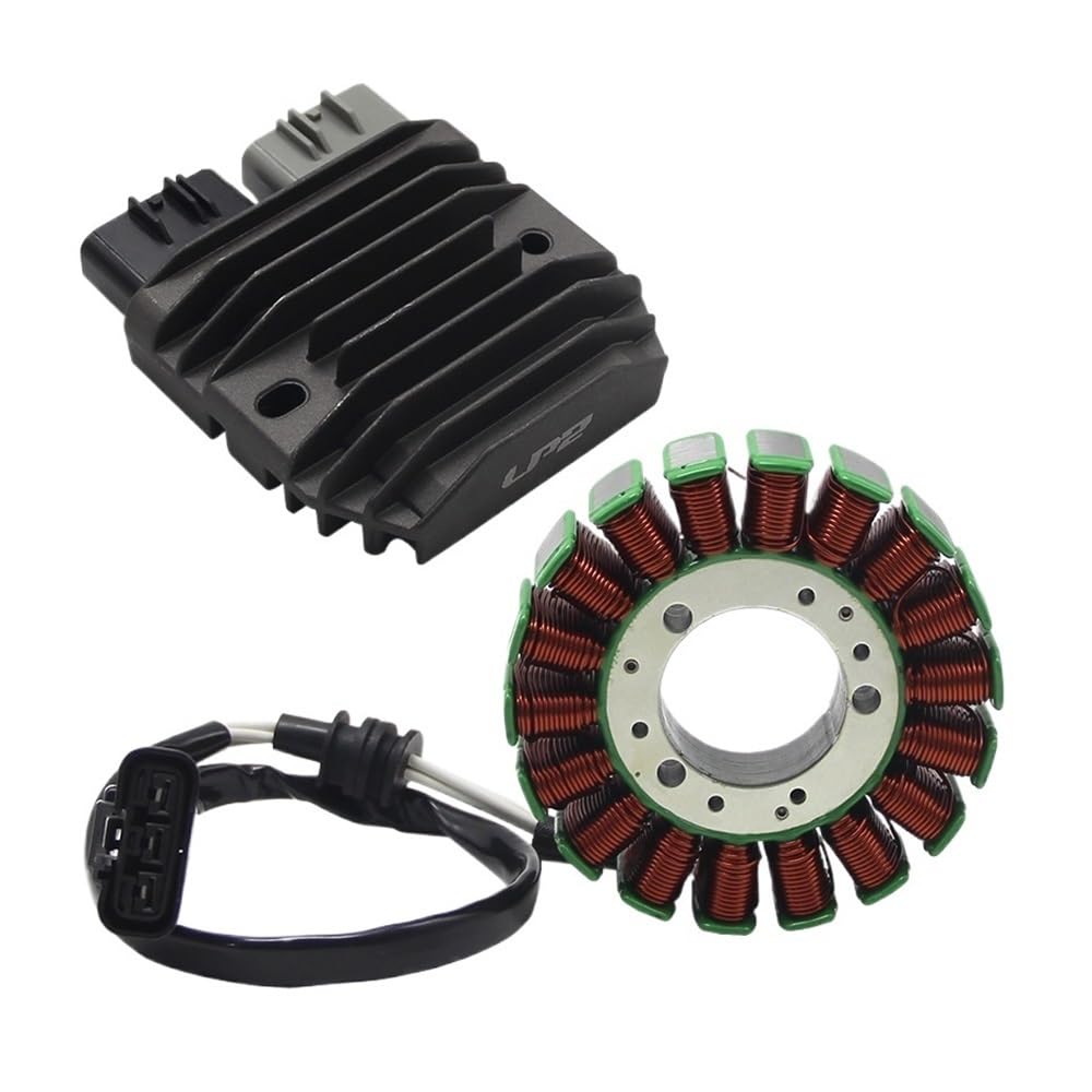 Motorrad Gleichrich Motorrad Zündung Stator Spule Spannungsstabilisator Gleichrichter Regler Kit Set Für YZF R1S R1 2002-2003 OEM 5JW-81960-00 von PDANBD