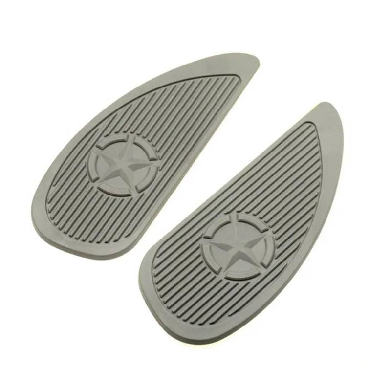 Tank Schutz Aufkleber 2PCS Motorrad Motorrad Tank Pad Motorrad Gas Kraftstoff Tank Aufkleber Pad Schutz Mantel Motorrad Tank Aufkleber von PDANBD