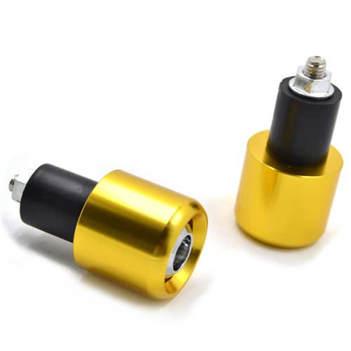 Motorrad-Lenker Griffstopfen Motorrad Anti Vibration Balance Griff Bar End Plugs Grip Ends Kappen Für 22mm Lenker Mit 18mm Innen Loch von PDWBVIXSQ