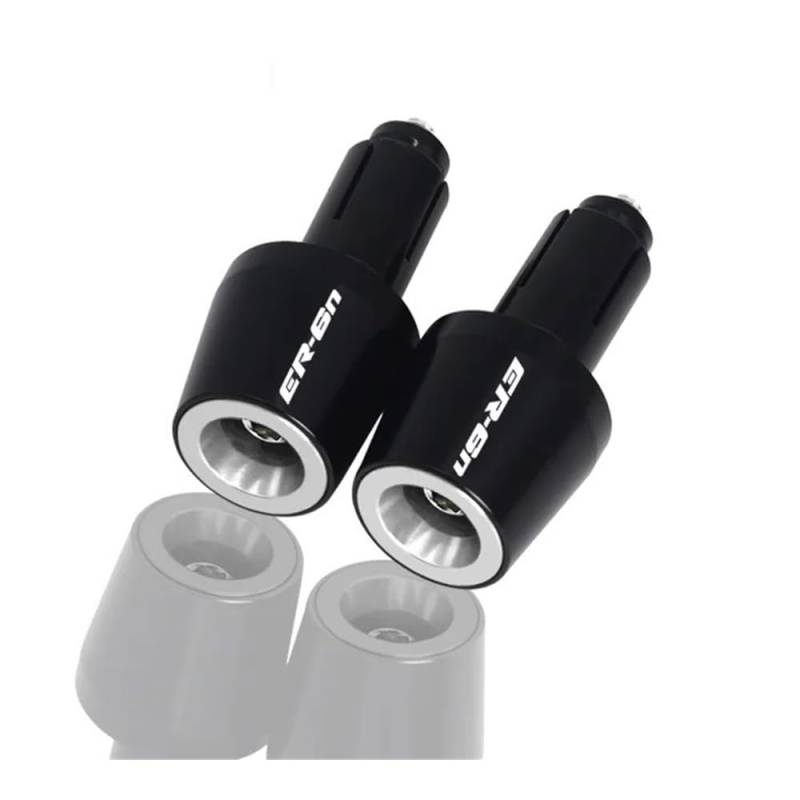 Motorrad-Lenker Griffstopfen Motorrad Gegengewicht Lenker Griffe Zubehör Für Kawasaki Er6n Er6f ER-6N ER-6F Anti Vibration Griff Bar Slider End Kappe Stecker von PDWBVIXSQ