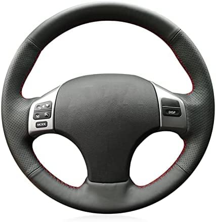 Lenkradhülle für Lexus IS 200 220d 250 250C 350 350C IS F Sport 2005 2006–2013, Schwarz von PEBKYFA