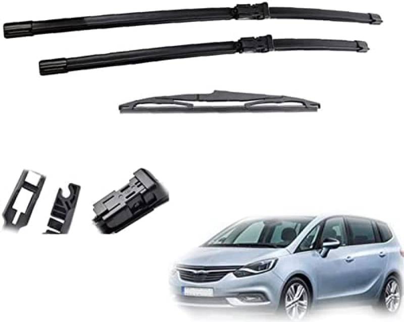 Scheibenwischer 30" 28" 14" Vorne Hinten Wischerblätter Set Für Opel Für Zafira Für Tourer C 2012 2013 2014 2015 2016 2017 2018 2019 2020 Fenster Scheibenwischer von PEBKYFA