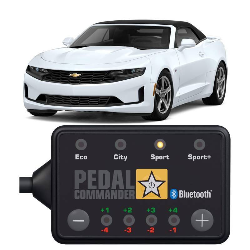 PEDAL COMMANDER - Gaspedaltuning für Chevrolet Camaro (2016 und neuer) (6. Gen) 1LS, 1LT, 1SS, 2LT, 2SS, 3LT, LT1, ZL1 und alle anderen Modelle (2.0L 3.6L 6.2L) Benzin - PC49 von PEDAL COMMANDER