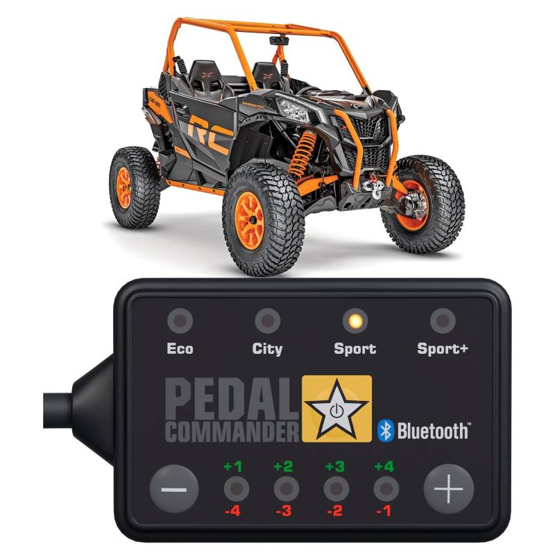 PEDAL COMMANDER ist für Can-am Maverick & Commander (2012 und neuer) X3, Trail, Sport, Max, 1000, 800R, DPS, und alle anderen Modelle (Benzin und Diesel) - GasPedal Tuning Zubehör von PEDAL COMMANDER