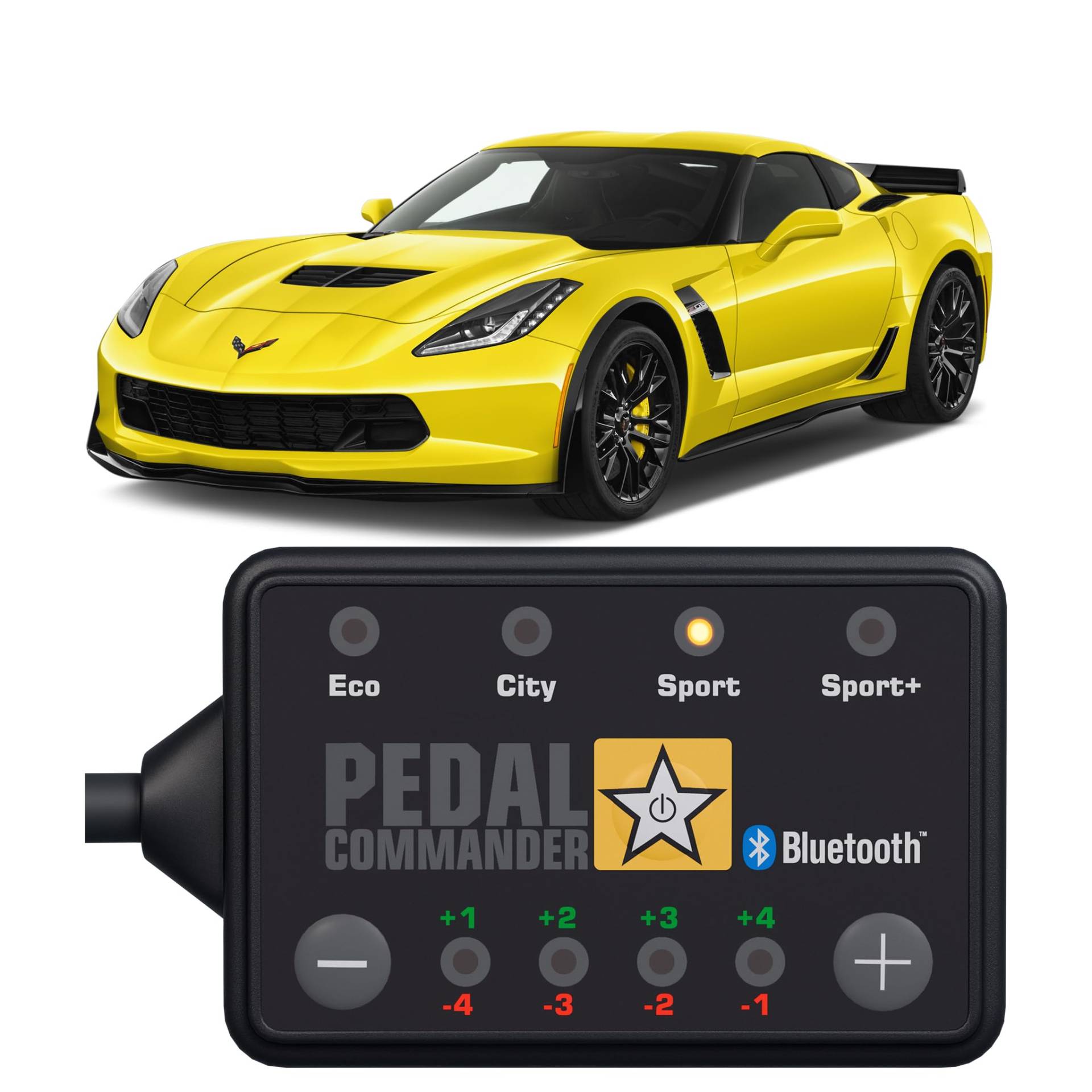 PEDAL COMMANDER ist für Chevrolet Corvette C7 C8 (2014 und neuer) Modelle Benzin und Diesel - GasPedal Tuning Zubehör von PEDAL COMMANDER