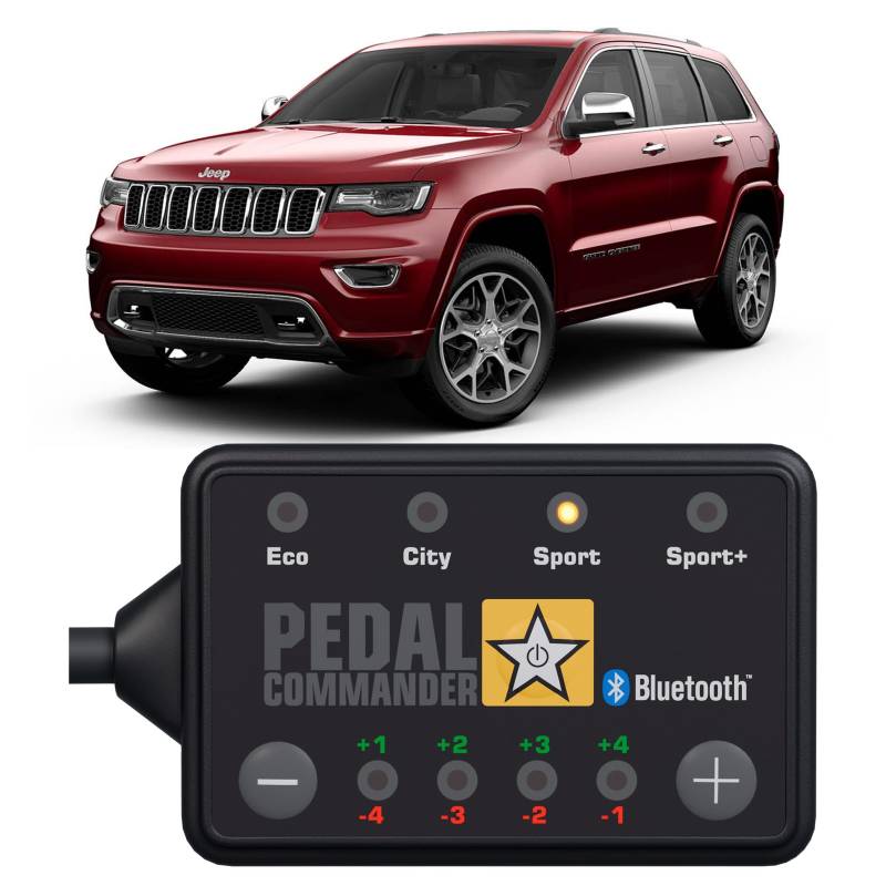 PEDAL COMMANDER ist für Jeep Grand Cherokee (2006-2013) (WH/WK2) Limited, Overland, Summit und alle Anderen Modelle (3.0L 3.6L 3.7L 4.7L 5.7L 6.1L 6.2L) Benzin und Diesel - PC31 von PEDAL COMMANDER