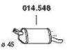 PEDOL Endschalldämpfer OPEL,VAUXHALL 014.548 90466261,90541758,5852045 Endtopf,Auspuff Endtopf,Nachschalldämpfer,ESD 5852735,5852960,5852984,852968 von PEDOL