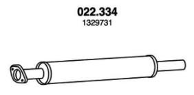 PEDOL Vorschalldämpfer FORD,VOLVO 022.334 1345543,1480027,1677741 30676643,1234463,1253557,1329731 von PEDOL