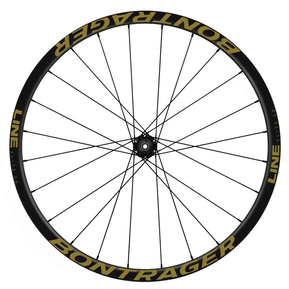 Felgenaufkleber Bontrager Line Elite 30 WH68 Gold von PEGATINEA