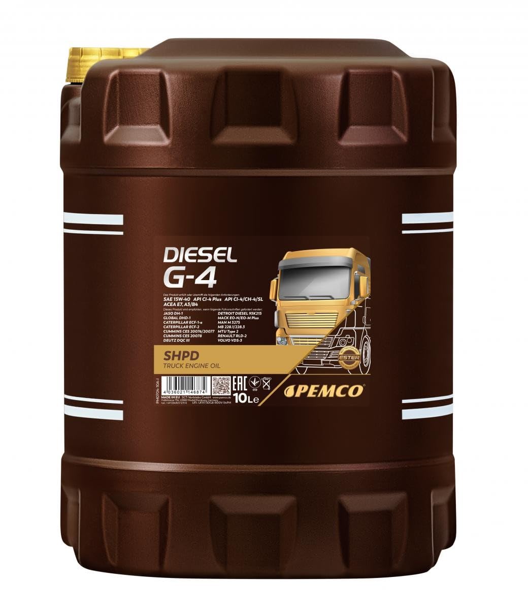 Pemco DIESEL G-4 SAE 15W-40 10 Liter von Pemco