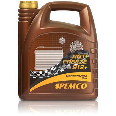 Pemco 5 L Antifreeze 912+ Kühlerfrostschutzkonzentrat [Hersteller-Nr. PM0912C-5] von PEMCO