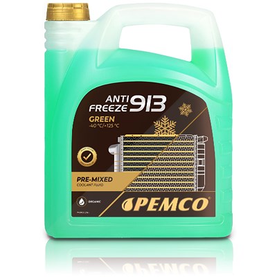 Pemco 5 L Antifreeze 913 (-40) Kühlerfrostschutz [Hersteller-Nr. PM0913-5] von PEMCO