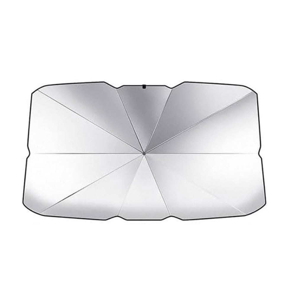 Auto Frontscheiben Sonnenschutz für Jeep Grand Cherokee 2000-2023 2024 2025, Faltbar UV-Schutz Windschutzscheibe Regenschirm Wärmeisolierung Innenraum Sonnenschirm,B/140cm*80cm-A Auto Frontscheiben Sonnenschutz für Jeep Grand Cherokee 2000-2023 2024 2025, Faltbar UV-Schutz Windschutzscheibe Regenschirm Wärmeisolierung Innenraum Sonnenschirm,B/140cm*80cm-A von PENGFNB