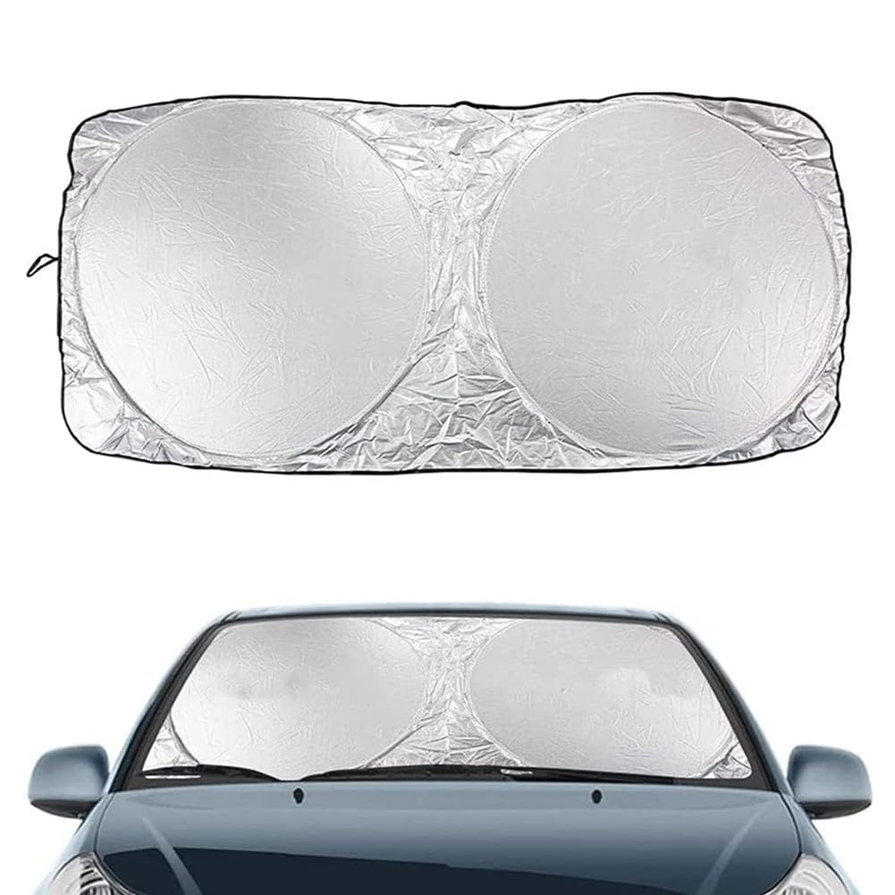 Auto Sonnenschutz für Explorer RS 2017-2023, Faltbarer Windschutzscheibe Sonnenblende UV-Schutz Frontscheiben Innenabdeckung Verdunkelung Zubehör,A/150 * 70 Auto Sonnenschutz für Explorer RS 2017-2023, Faltbarer Windschutzscheibe Sonnenblende UV-Schutz Frontscheiben Innenabdeckung Verdunkelung Zubehör,A/150 * 70 von PENGFNB