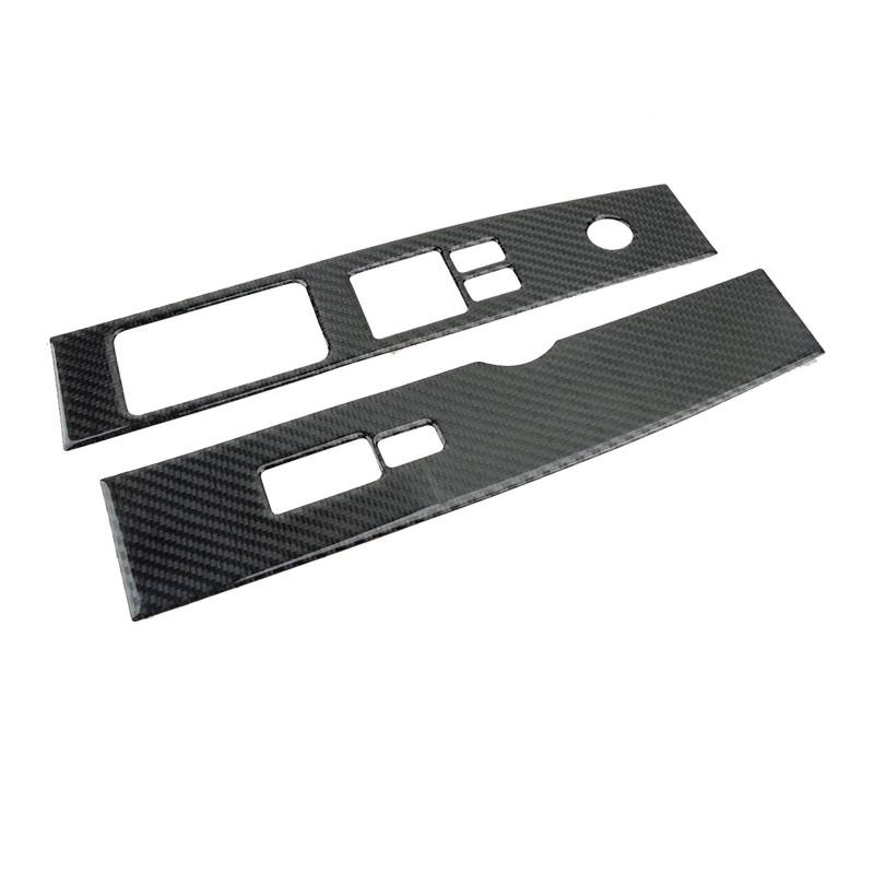 Innenleisten 2 Stücke Auto Fensterheber Schalter Panel Abdeckung Trim Aufkleber Rahmen Dekor Für 350Z 2003-2007 2008 2009 LHD von PENGJ