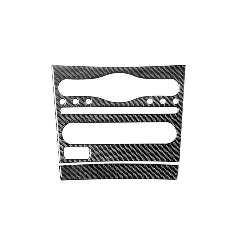 Innenleisten 2-teilige Radiokonsole Im Carbon-Look Mit GPS-Abdeckung Für G37 Limousine 2010–2013 von PENGJ