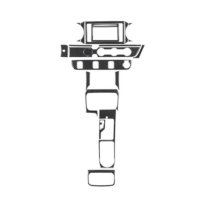 Innenleisten 23 Stücke Carbon Look Interior Center Konsole Abdeckung Trim Für Tacoma Double CAB 2016 2017 2018 2019 2020 2021 2022 von PENGJ