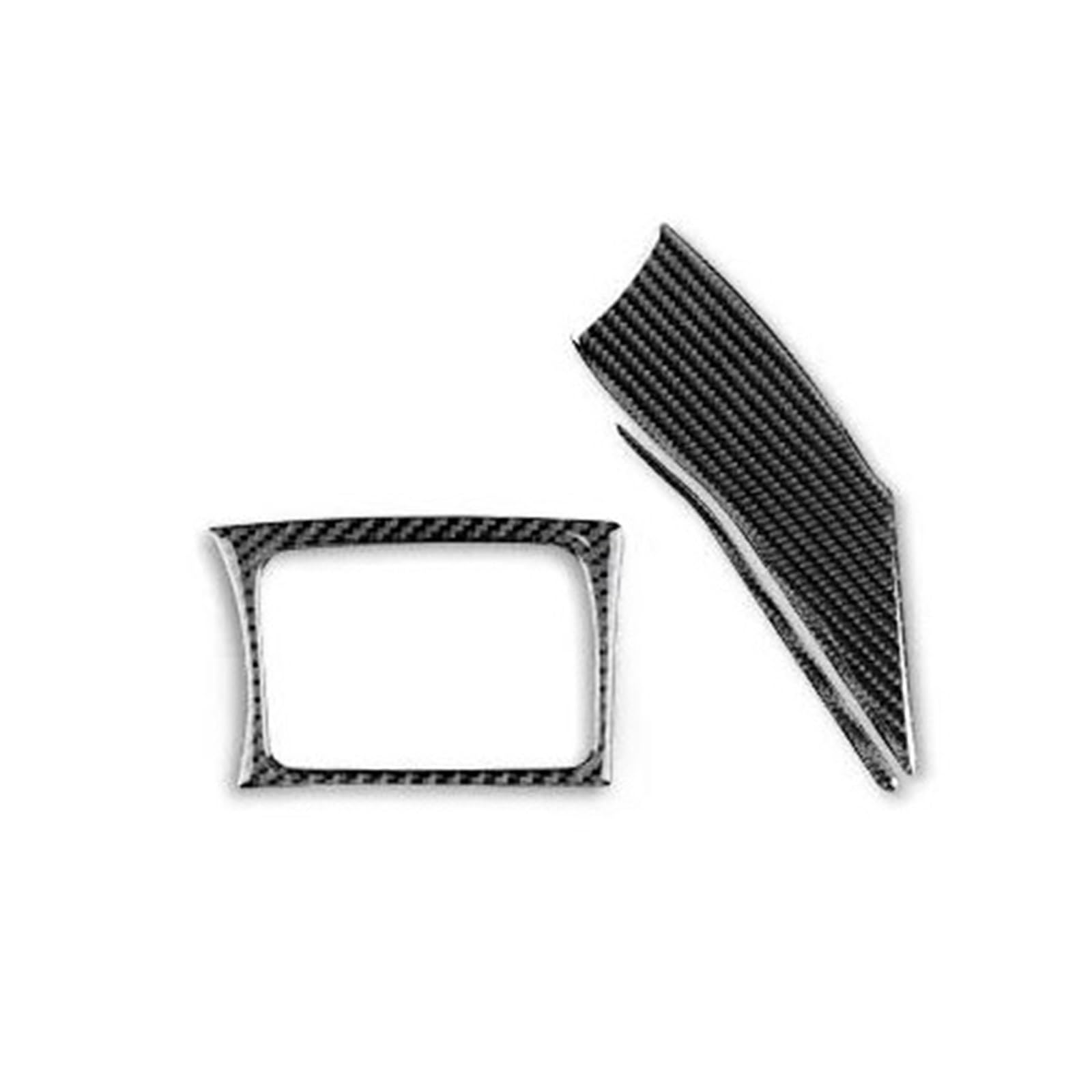 Innenleisten Auto Armaturenbrett Beidseitig Air Outlet Panel Trim Aufkleber Zubehör Für Forester 2009–2012(Schwarz,RHD) von PENGJ