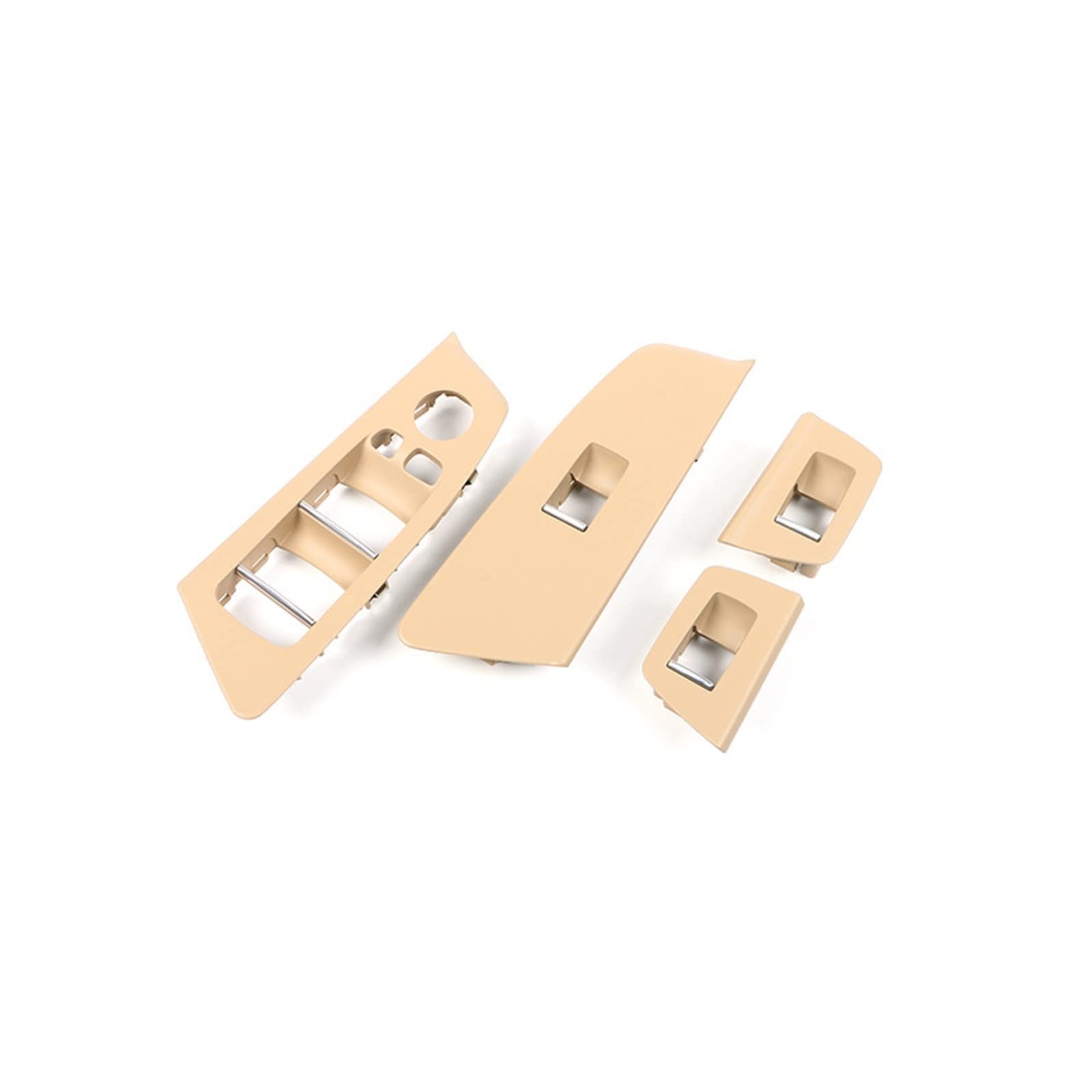 Innenleisten Auto Innentür Fensterheber Schalter Taste Panel Trim Abdeckung Ersetzen Für 5 Serie G30 G31 F90 525i 530i 540i(Beige) von PENGJ