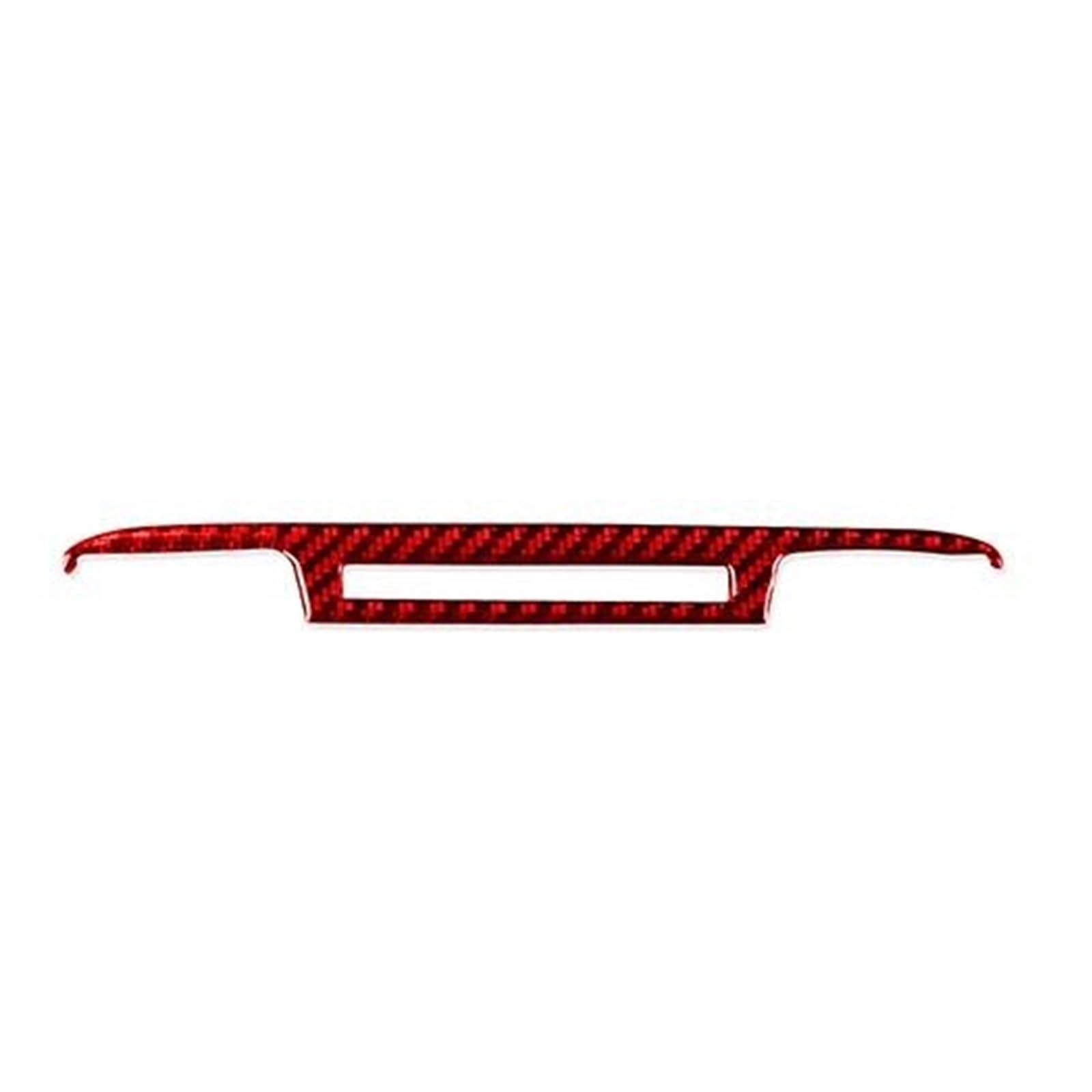 Innenleisten Auto Klimaanlage Schalter Panel Trim Innen Zubehör Aufkleber Für GR Supra A90 A91 MK5 2019-2024(Carbon Red) von PENGJ