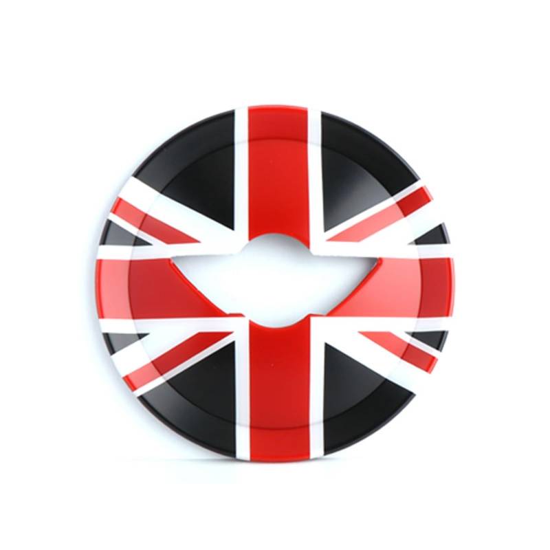 Innenleisten Auto Lenkrad Abdeckung Fall Molding Shell Aufkleber Für Cooper S R55 R56 R60 Geändert Union Jack Dekoration Zubehör(EIN) von PENGJ