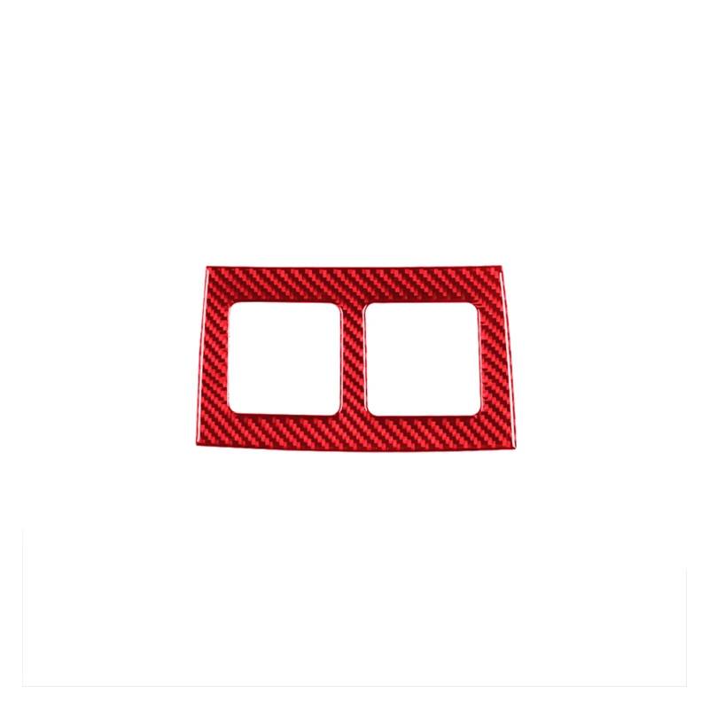 Innenleisten Auto Zubehör Armlehne Box Hinten Klimaanlage Ac Vent Outlet Molding Abdeckung Trim Für Challenger 2008-2014(Rot) von PENGJ