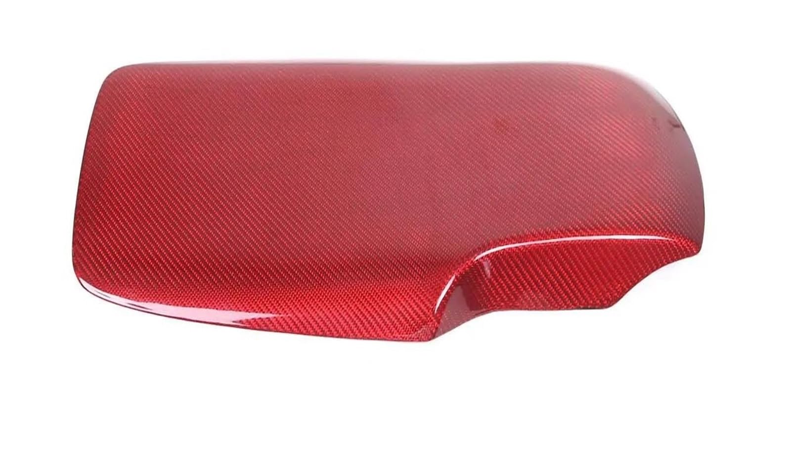 Innenleisten Carbon Fiber Car Center Control Armlehne Box Dekorative Abdeckung Innen Zubehör Für Corvette C6 2005-2013(Rot) von PENGJ