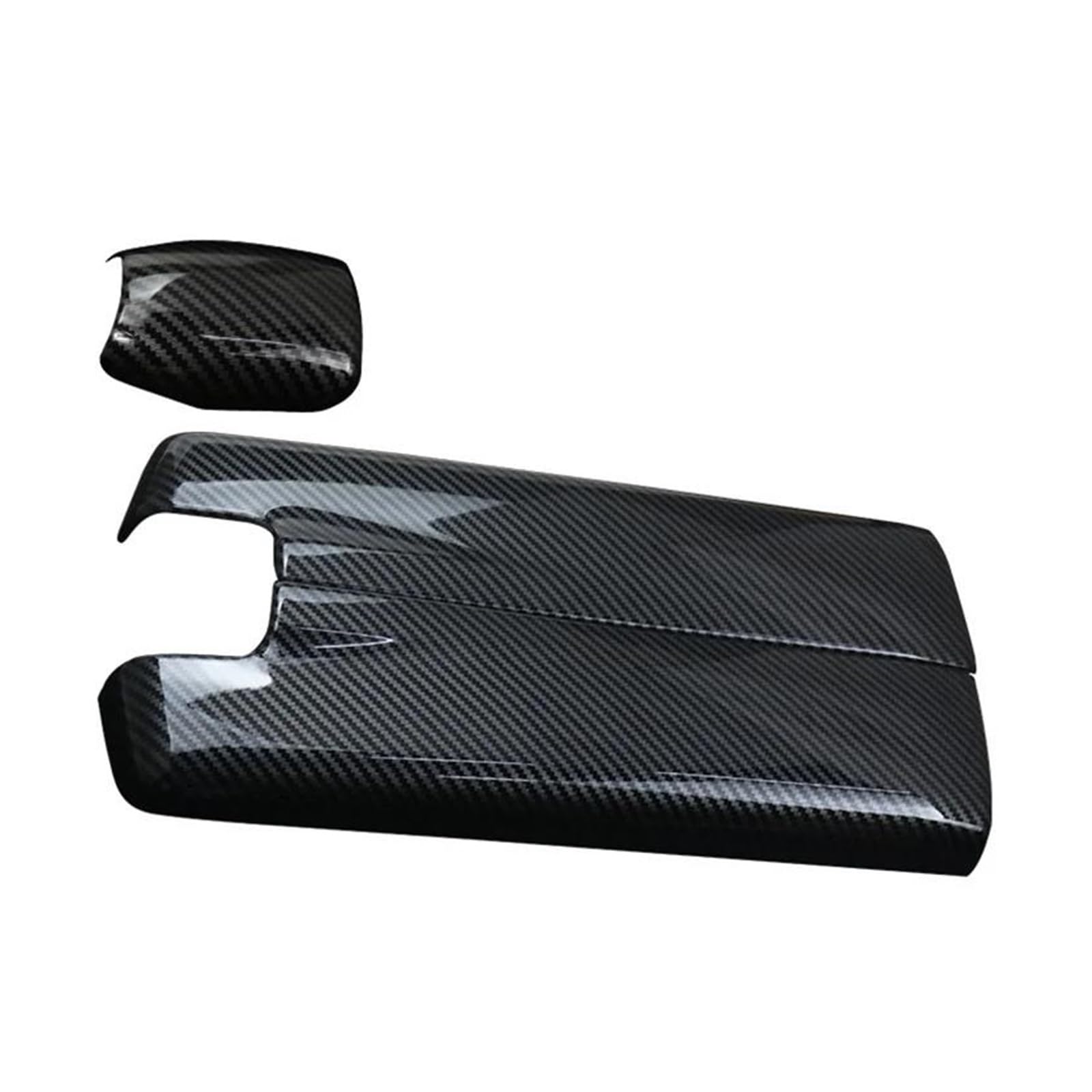 Innenleisten Für CLS W218 C257 Klasse 2012-2024 Carbon Faser Car Center Console Armlehne Schalter Taste Deckel Kappe Abdeckung(B) von PENGJ