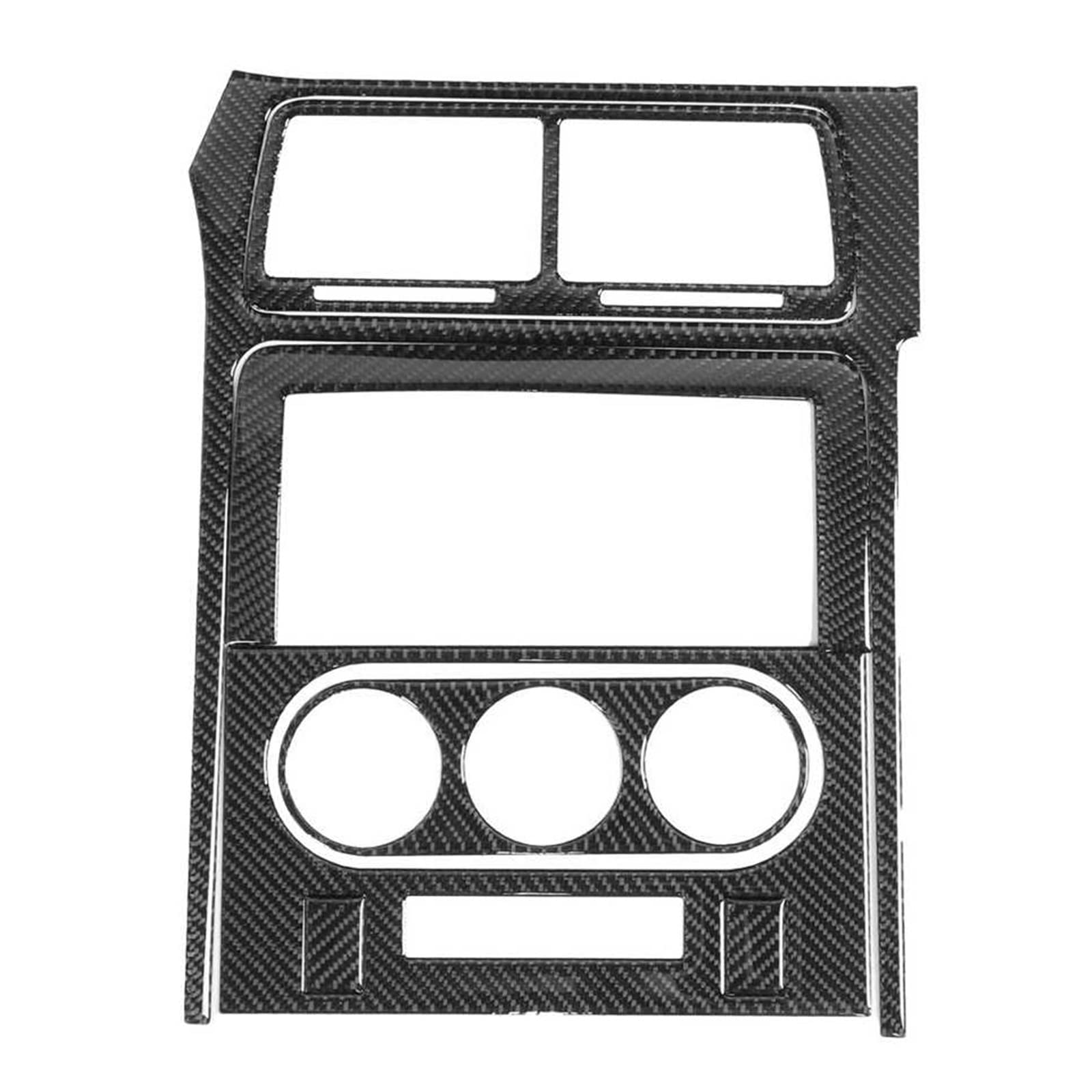 Innenleisten Konsolen-Navigationspanel AC Control Vent Trim Carbon Fiber Look Cover Für Challenger 2008-2014 LHD von PENGJ