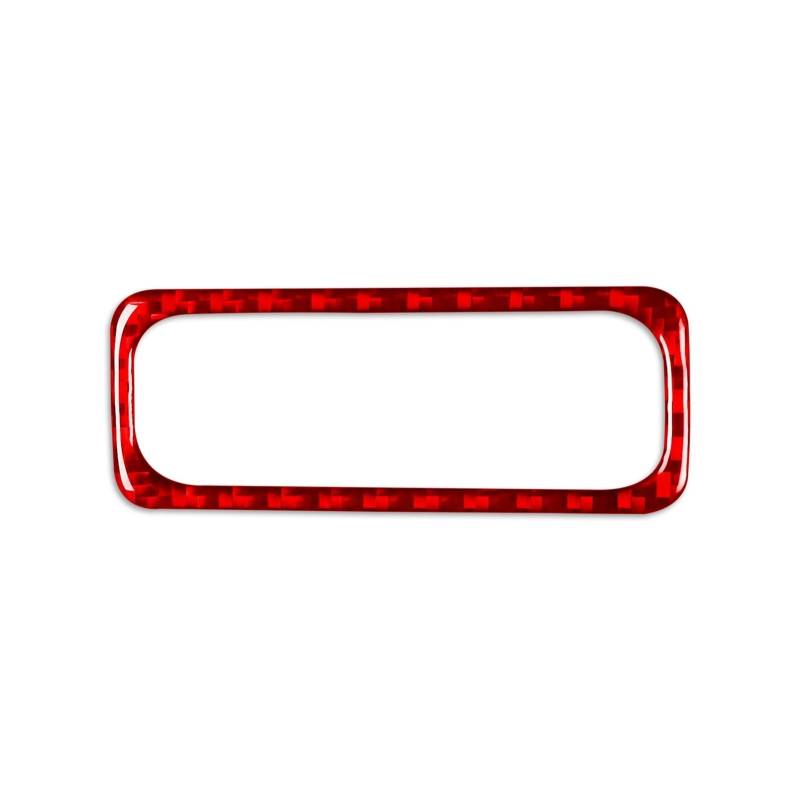 Innenleisten Schiebedach Griff Panel Rahmen Abdeckung Trim Aufkleber Auto Innen Zubehör Für 5 Serie E60 2004-2007(Rot) von PENGJ