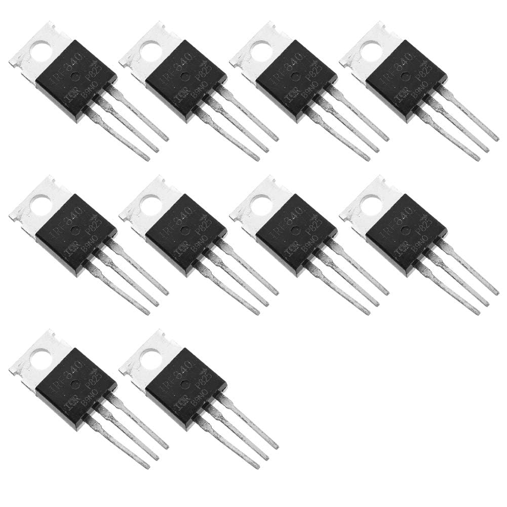 PENGLIN 10 Stück IRF840PBF IRF840 840 N-Kanal MOSFET Transistor 8 A, 500 V, 0.85 Ohm TO-220AB IRF840 Transistoren von PENGLIN