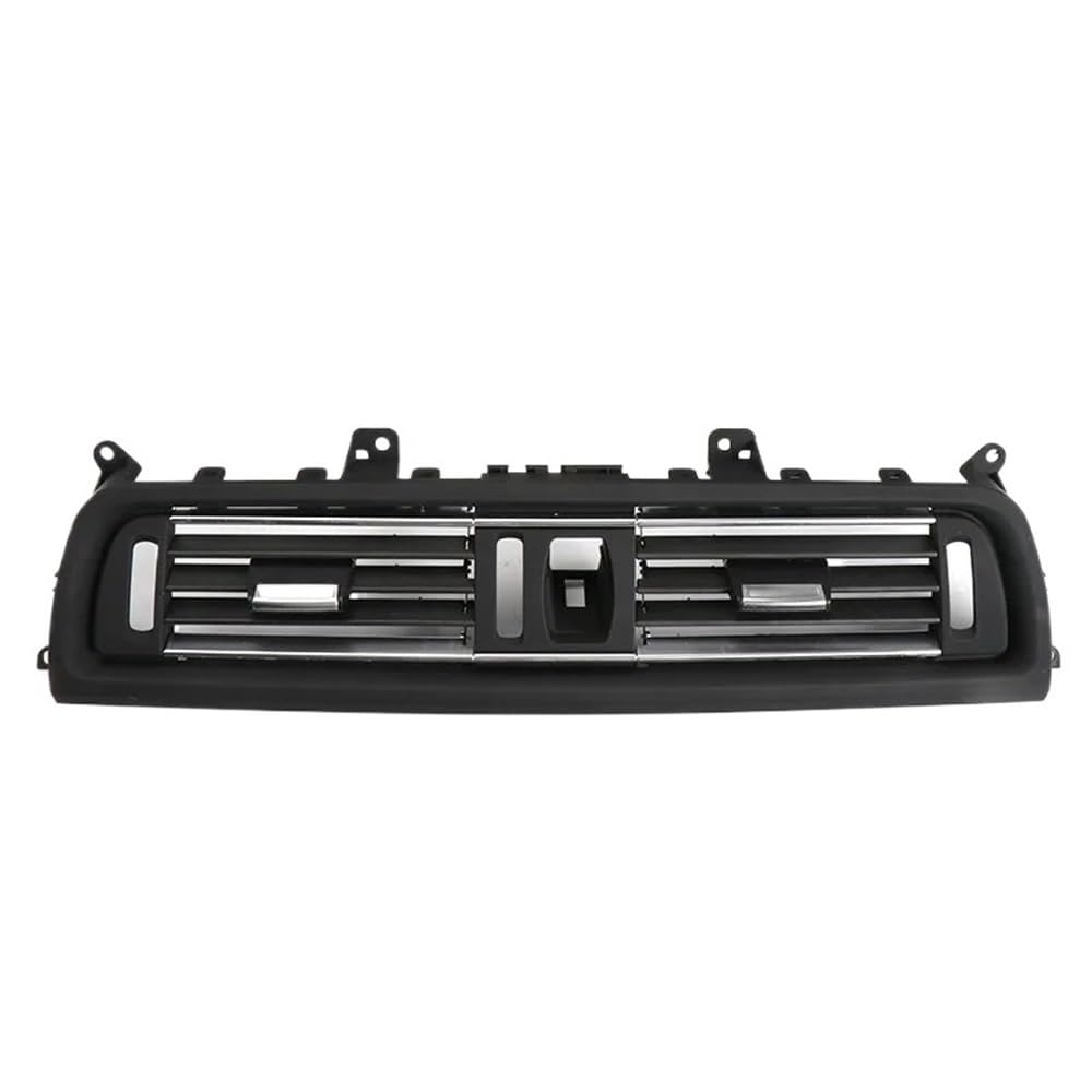 PENGNAQP Auto A/C Entlüftung Kompatibel mit 5 Series für F10 F11 F18 520i 523i 525i 528i 535i 2010–2016 64229166885 Frontkonsolengrill Armaturenbrett-Klimaanlagenentlüftung(Chrome) von PENGNAQP