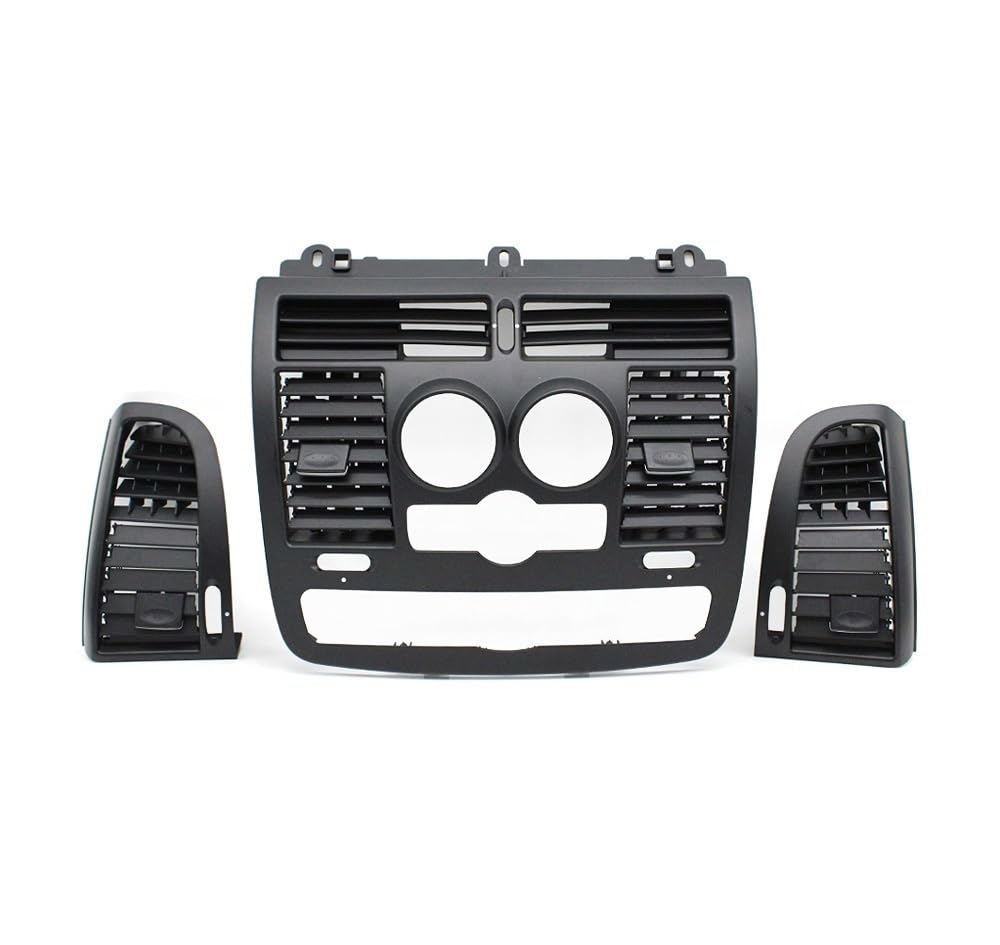 PENGNAQP Auto A/C Entlüftung Kompatibel mit Benz für Vito für Viano W636 W639 2004–2015 Auto Links rechts zentrale Entlüftungsauslassabdeckung(Model A 3pcs Set) von PENGNAQP