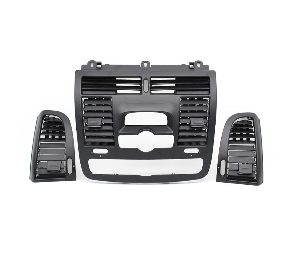 PENGNAQP Auto A/C Entlüftung Kompatibel mit Benz für Vito für Viano W636 W639 2004–2015 Auto Links rechts zentrale Entlüftungsauslassabdeckung(Model B 3pcs Set) von PENGNAQP