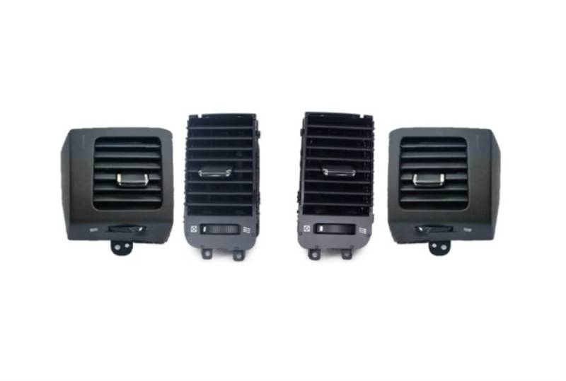 PENGNAQP Auto A/C Entlüftung Kompatibel mit Lexus für GX470 2003–2009 Auto-Klimaanlagen-Entlüftungsclip Armaturenbrett-Luftauslass-Strafgitter(4pcs Air Outlet-A) von PENGNAQP