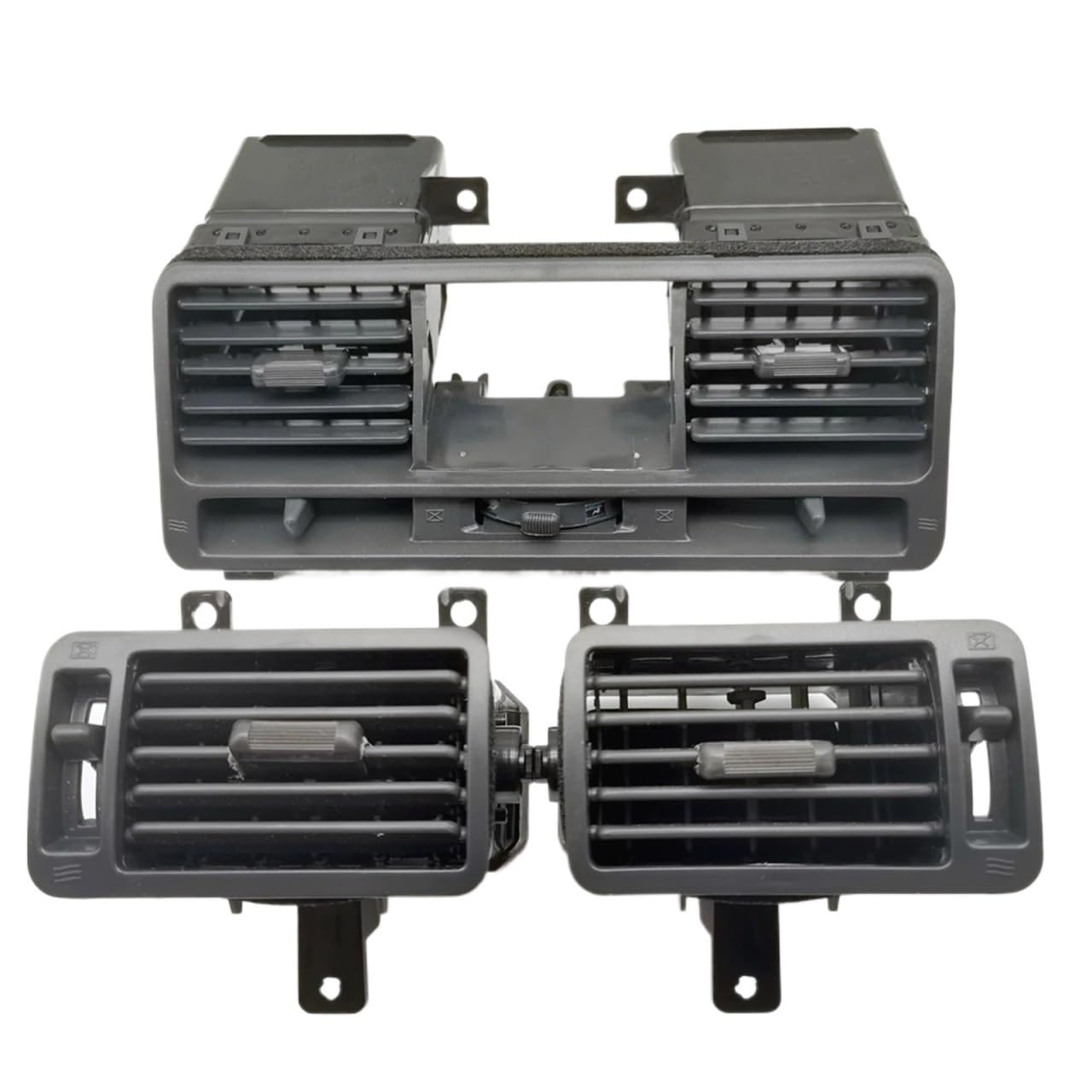 PENGNAQP Auto A/C Entlüftung Kompatibel mit Mitsubishi für Pajero für Montero V31 V32 V33 MB775266 MB775268 MB775453 Armaturenbrett-Klimaanlagen-Entlüftungsauslass-Gitter(3 Pcs) von PENGNAQP