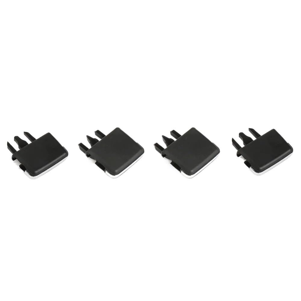 PENGNAQP Auto A/C Entlüftung Kompatibel mit Toyota für C&orolla 2007–2013 Auto Links rechts Armaturenbrett Mitte A/C Lüftungsgitter Scheibe Klimaanlage Blatt Clip(1 Set Black) von PENGNAQP