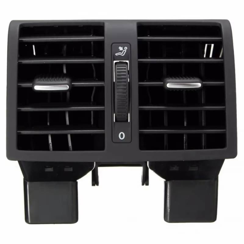 PENGNAQP Auto A/C Entlüftung Kompatibel mit VW für Touran 2003 2004 2005 2006 2007–2015 1T0819203 1T0 819 203 Luftauslass-Entlüftungsbaugruppe in der hinteren Mittelarmlehne von PENGNAQP