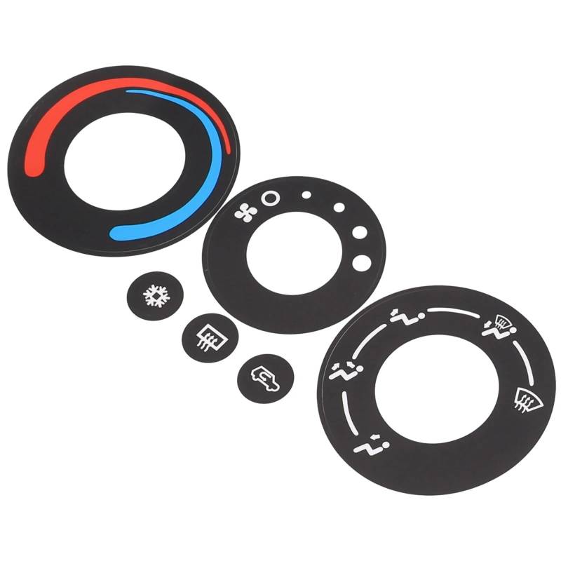 PENGNAQP Auto Knopfdekoration Kompatibel Mit Pontiac Für Torrent 2005–2006 Autoinnenraumaufkleber Klimaanlage Reparaturknopf Aufkleber von PENGNAQP