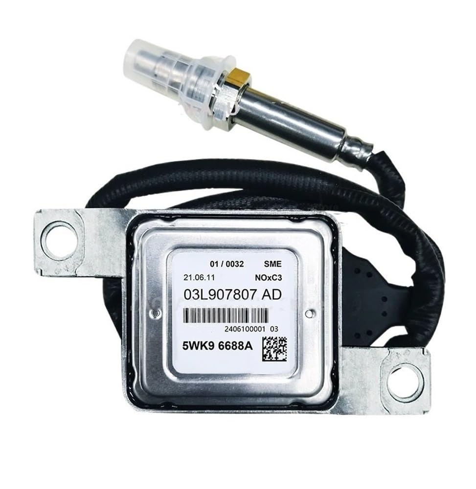 PENGNAQP Kfz-NOx-Sensor Kompatibel mit A4 für Allroad für Quattro für A5 S5 03L907807AD 5WK96688A Nox-Sensor Stickoxid-Sensor von PENGNAQP