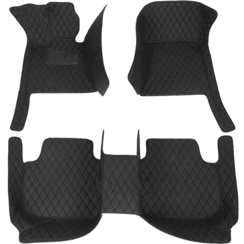 PENGNAQP Kompatibel Mit 3er-Serie E90 2006–2012 Maßgefertigte PU-Auto-Fußmatten Teppiche Fußpolster Zubehör(Price for 5 seats-03) von PENGNAQP