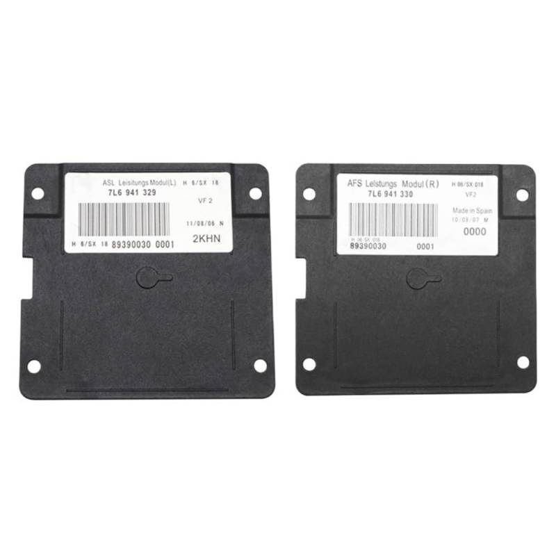 PENGNAQP Kompatibel Mit VW 7L6941329 7L6941330 Scheinwerfer AFS Leistungssteuermodul 7L6 941 329 7L6 941 330 89390030 H-ID Ballast(Pair) von PENGNAQP