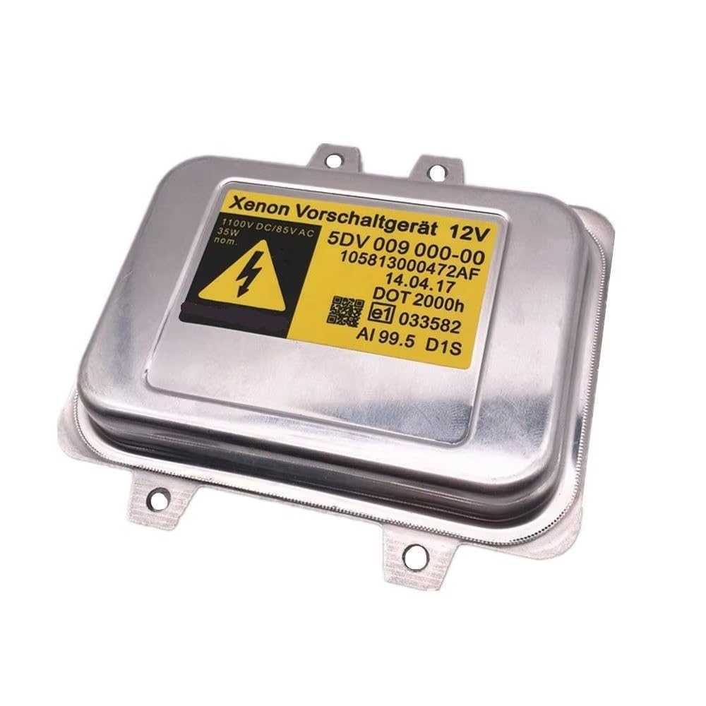 PENGNAQP Kompatibel mit Cadillac für Escalade 2007–2008 HID-Xenon-Scheinwerfer-Vorschaltgerät 5DV00900000 5DV009000-00 D1S D1R H-ID Ballast(Yellow) von PENGNAQP