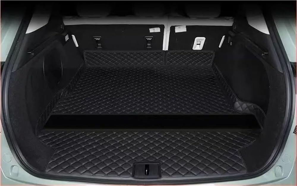 PENGNAQP Kompatibel mit Chery für Exeed RX 2023 benutzerdefinierte Kofferraummatten PU Cargo Liner Kofferraumteppiche Autozubehör Innenraum Kofferraummatte(Main pad Black) von PENGNAQP