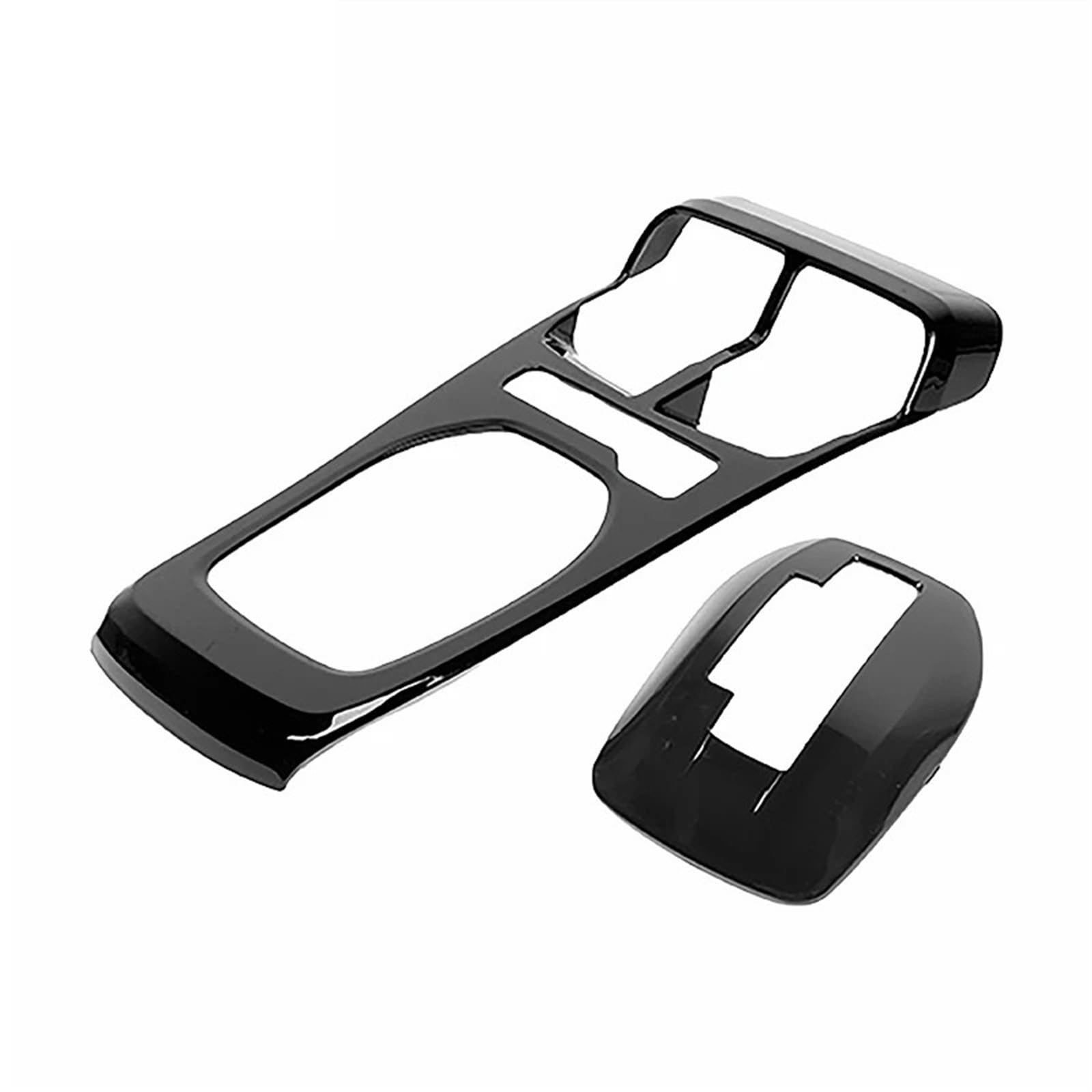 PENGNAQP Kompatibel mit Chevrolet für Camaro 2010 2011 2012 2013 2014 2015 Auto-Gangschaltungstafel-Dekorationsabdeckungsaufkleber Innenverkleidungszubehör Interieur-Zubehör(2) von PENGNAQP